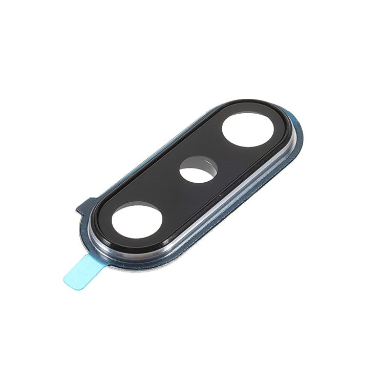 OEM Rear Camera Lens Ring Cover Part with Glass Lens for Sony Xperia 5 II - Silver