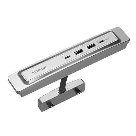 MOMAX ONELINK 4-Port USB Car Adapter Extension USB Hub for Tesla 3 / Y Multi-Function Fast Charging Station Support High-Speed Data Transmission