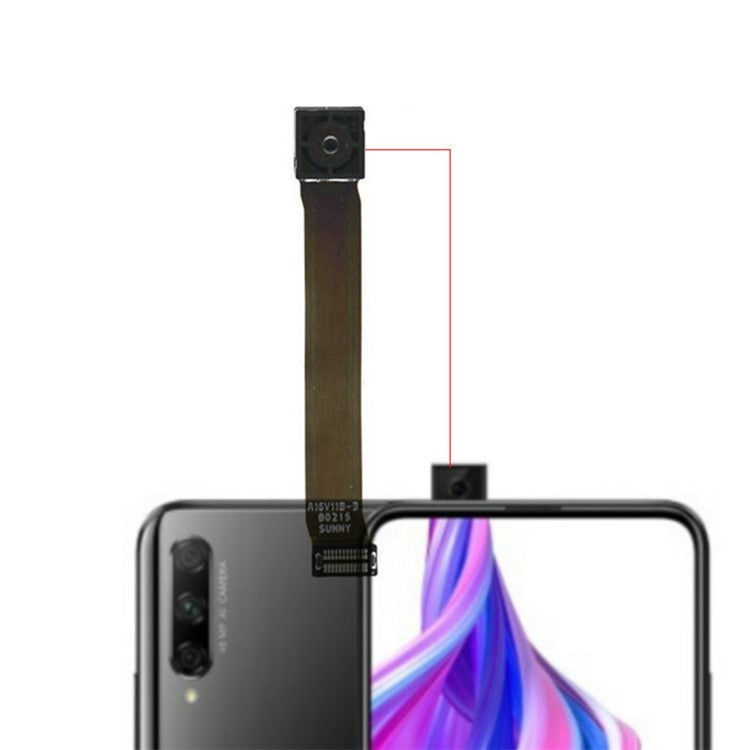 For Honor 9X / Huawei P Smart Z / Y9 Prime 2019 / Y9s OEM Front Facing Camera Module Replacement Part (without Logo)
