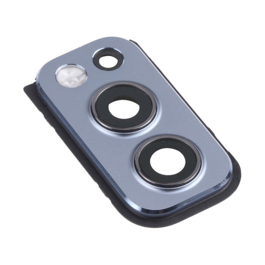 For OnePlus Nord 2 5G OEM Back Camera Lens Ring Cover with Glass Lens (without Logo) - Grey