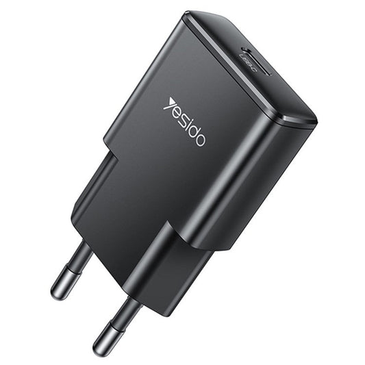 YESIDO YC74 Ultra-Thin 30W Fast Charger Type-C Port Power Adapter, EU Plug