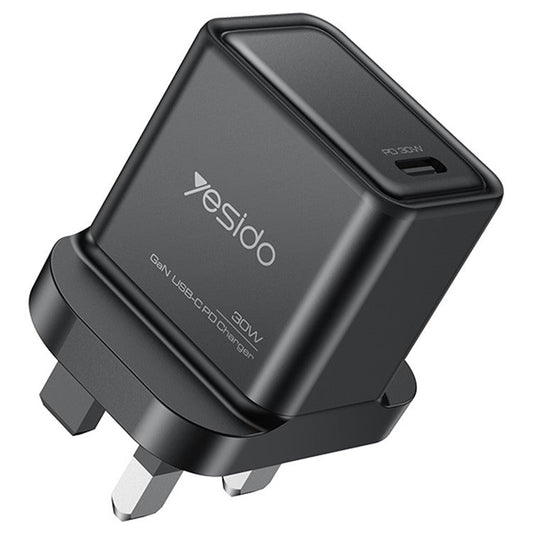 YESIDO YC82 PD 30W Fast Charging Power Adapter Type-C Single Port GaN Wall Charger