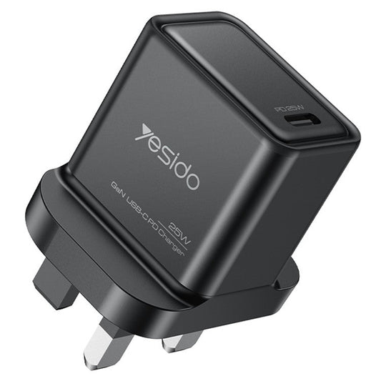 YESIDO YC81 GaN 25W Phone Charger Type-C Port Power Adapter