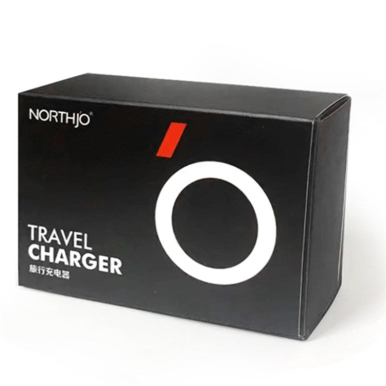NORTHJO NOPD250601AU PD 25W Type-C Port Fast Charging Adapter Home Travel Wall Charger - AU Plug/White