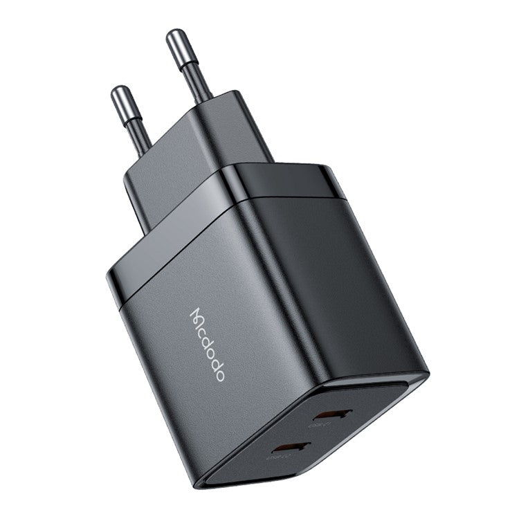MCDODO MDD 40W GAN Dual Type-C Phone Tablet Fast Charging Adapter Wall Charger - EU Plug