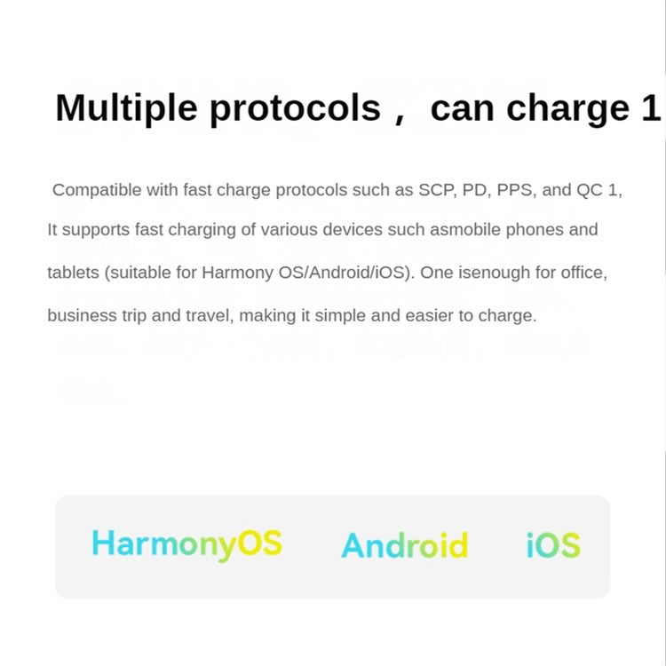 HUAWEI P0011 Mini Super Fast Charger (Max 25W) USB-C Portable Charger Adapter with Type-C to Type-C Cable (CN Plug)