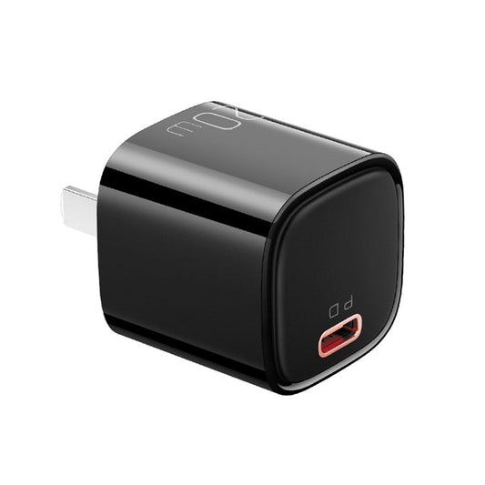 MCDODO Nano Series PD 20W Phone Fast Charging Adapter Singe Type-C Port Wall Charger - Black / CN Plug