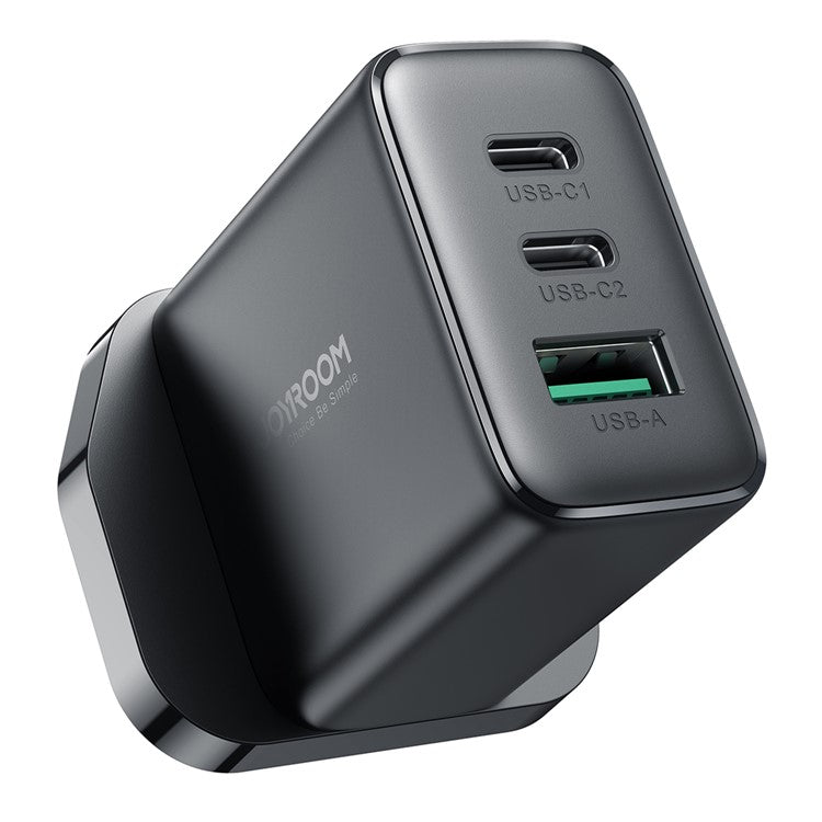 JOYROOM TCF10 32W 3-port Wall Charger 1 USB + 2 Type-C Fast Charging Adapter, UK Plug