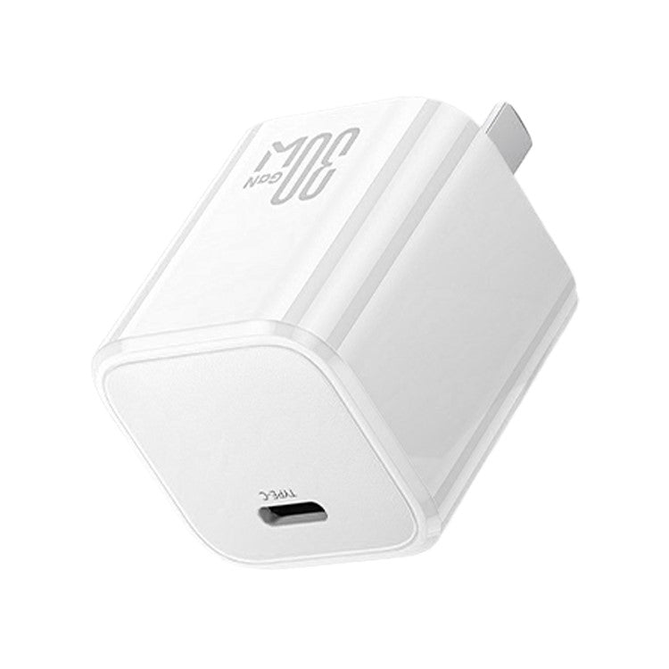 BENKS PA53 Portable 30W Fast Charging Block Type-C Single Port GaN Wall Charger, CN Plug