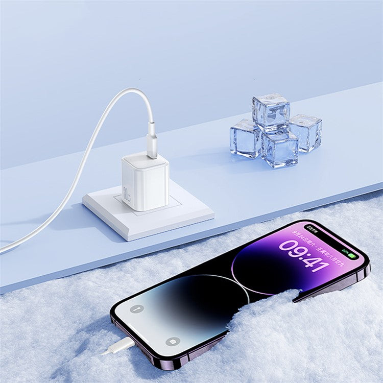 BENKS PA53 Portable 30W Fast Charging Block Type-C Single Port GaN Wall Charger, CN Plug