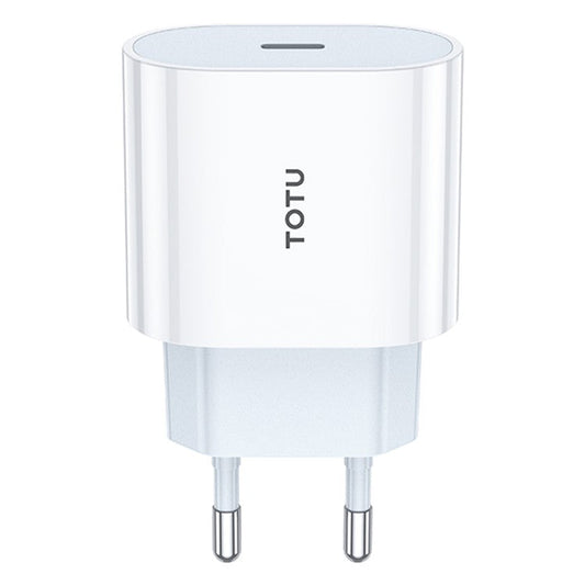 TOTU HC-1 20W Fast Charging Power Adapter Type-C Portable Wall Charger - EU Plug
