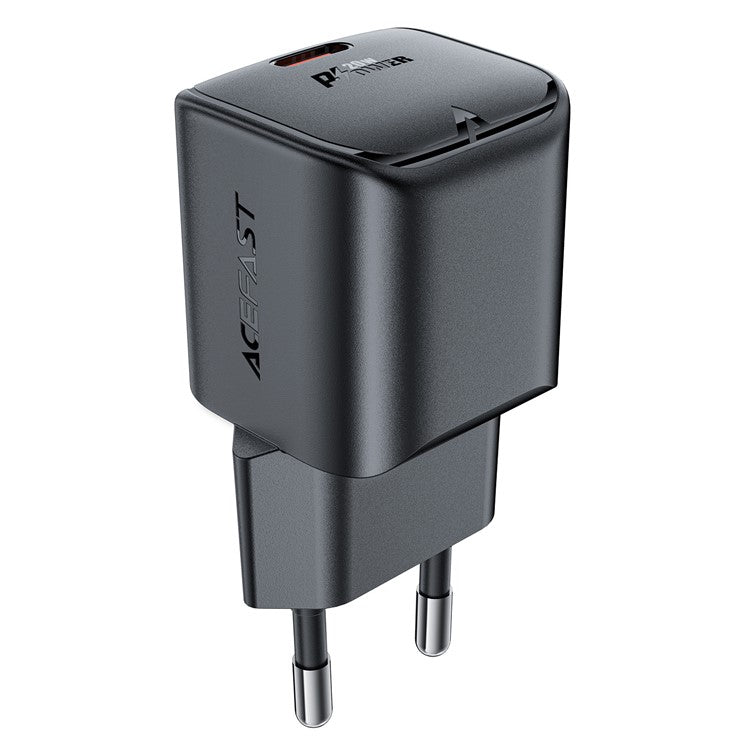 ACEFAST A73 Mini PD 20W GaN Charger Type-C Port Phone Fast Charging Adapter, EU Plug