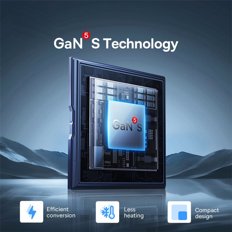 BASEUS GaN5S 20W Type-C Single Port Fast Charger Power Adapter EU Plug - White