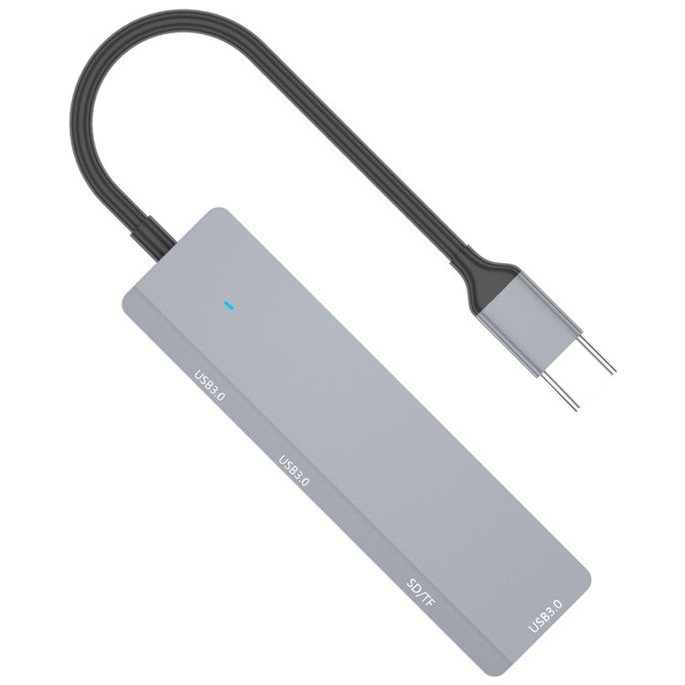 ADS-310C Type-C Hub Expansion Converter to 3xUSB 3.0+2xCard Reader Slots