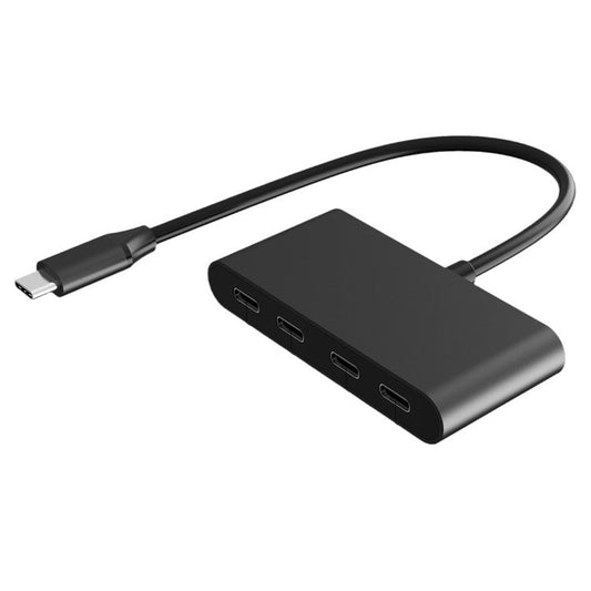 FX-1812B 4-in-1 Type-C Hub 5Gbps Data Transfer Portable 4-port USB-C 3.0 Splitter
