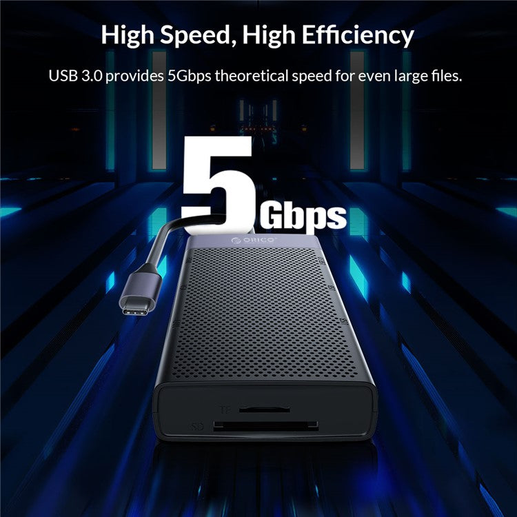 ORICO MDK-10P 10 in 1 Type C USB 3.0 HUB Dock Station to HD-compatible RJ45 PD SD Reader Charger Power Adapter for Laptop MacBook Pro Splitter