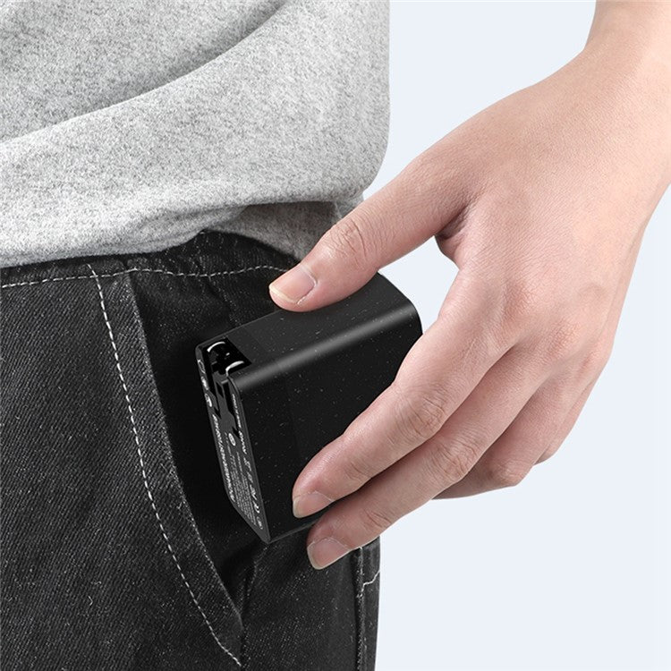 X83 4 USB + 1 Type-C PD Ports Wall Charger USB Hub Phone Tablet Charging Power Adapter - US Plug