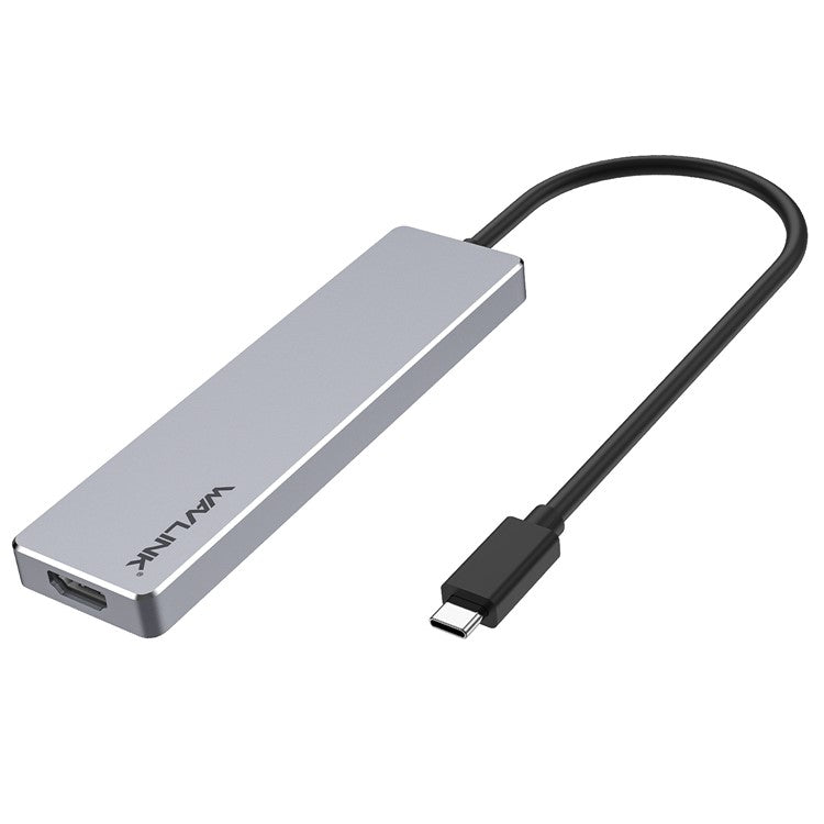 WAVLINK UHP3407 USB-C to HD Converter 4K Splitter Mini Docking Station Portable Type-C Hub Adapter