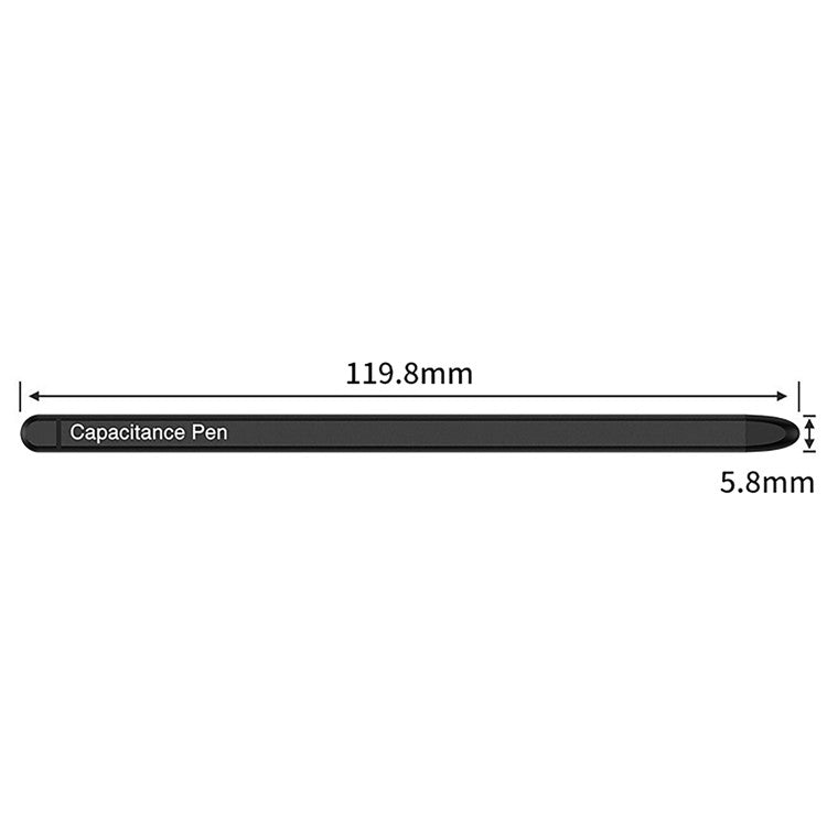 GKK For Samsung Galaxy Z Fold5 5G Capacitive Drawing Writing Pen Touch Screen Stylus Pen - Black