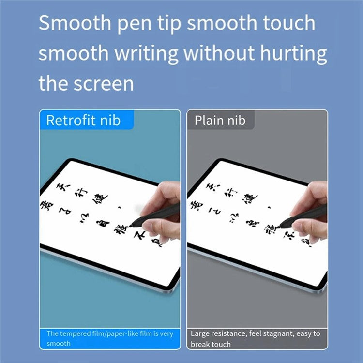 For Xiaomi Smart Pen 2nd Generation Stylus Pen Nib High Sensitivity Writing Drawing Tablet Pencil Tip - Transparent