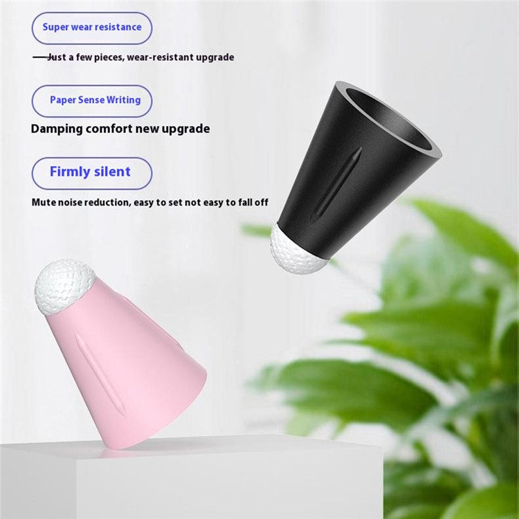 4Pcs For Huawei M-Pencil 3rd Generation / 2nd Generation / 1st Generation / Apple Pencil (2nd Generation) / (1st Generation) Pen Tips Cover - Pink