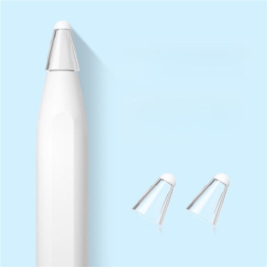 4Pcs For Huawei M-Pencil 3rd Generation / 2nd Generation / 1st Generation / Apple Pencil (2nd Generation) / (1st Generation) Pen Tips Cover - Transparent