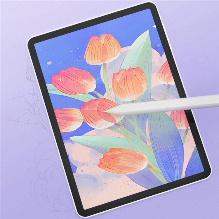 For Apple Pencil (2nd Generation) / Pencil (1st Generation) / Pencil (USB-C) Replacement Tips Tablet Pen Tips - Round Bead Point / Transparent Blue