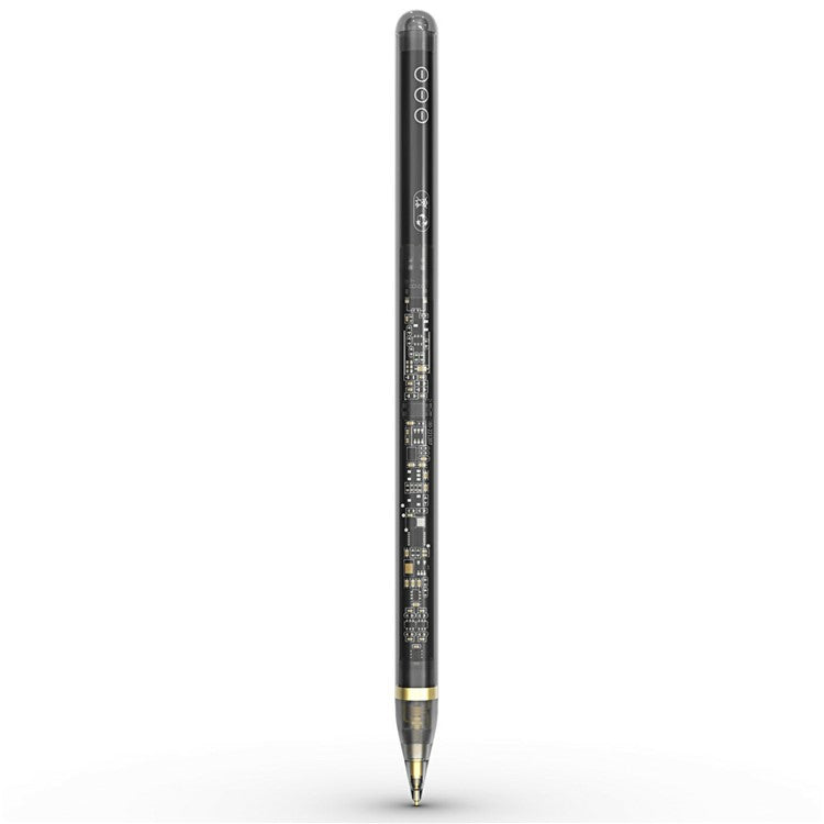 10pro Transparent Active Capacitive Pen Tilt Sensitivity and Palm Rejection Stylus for iPad (Wireless Charging)