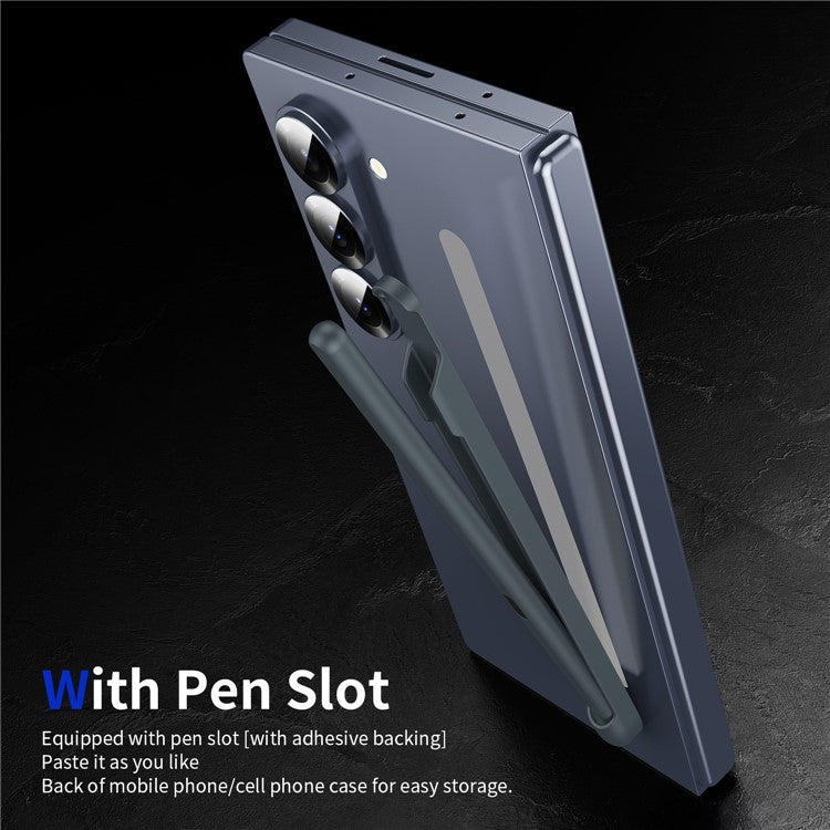 For Samsung Galaxy Z Fold6 5G / Z Fold5 5G / Z Fold4 5G / Z Fold3 5G Electromagnetic Pen Stylus with Pen Slot - Dark Grey
