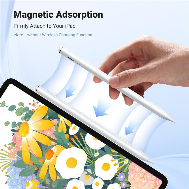 UGREEN Stylus Pen Aluminum Alloy Precise Touch Control Pen with 1.5mm POM Tip For iPad 6  /  7  /  8  /  9  /  10