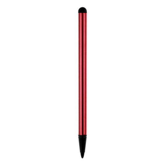 Capacitive Pen Touch Screen Stylus Pencil Multifunction Touchscreen Pen Mobile Phone Pen for iPhone/Samsung/iPad - Red