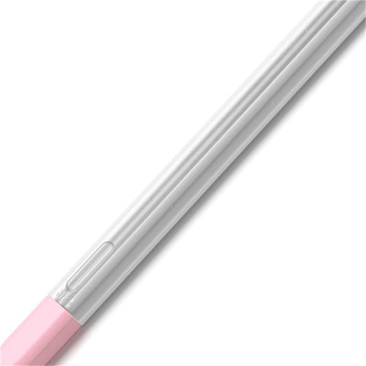 For Samsung Galaxy Tab S6 Lite Stylus Pen Silicone Sleeve Anti-drop Anti-dirt Cover - Pink