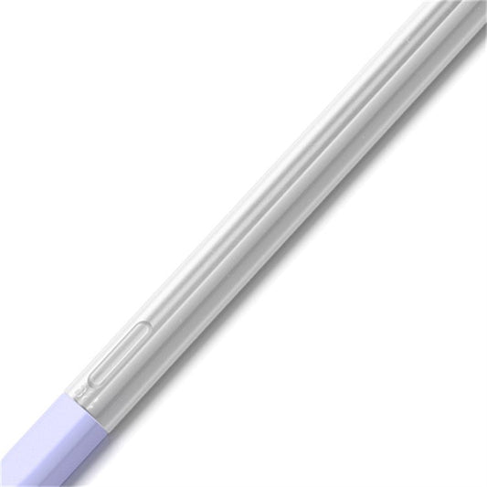 For Samsung Galaxy Tab S6 Lite Stylus Pen Silicone Sleeve Anti-drop Anti-dirt Cover - Purple