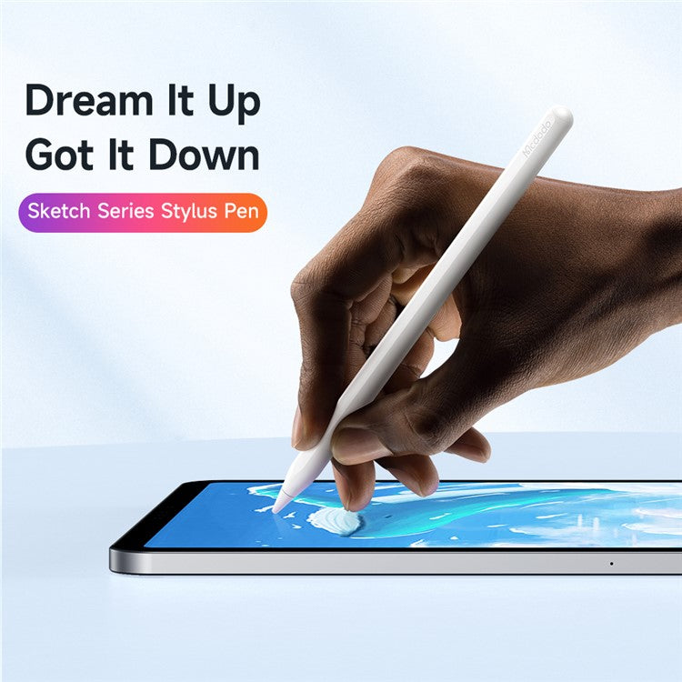 MCDODO PN-8921 MDD Sketch Series Active Capacitive Stylus Pen Palm Rejection Tilt Sensitivity Writing Drawing Stylus Pen with Magnetic Charging