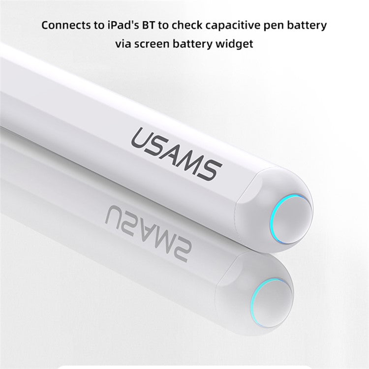 USAMS US-ZB254 Magnetic Charging Capacitive Stylus Pen Tilt-Sensitive Active Touch Pencil Wireless Charging Pencil