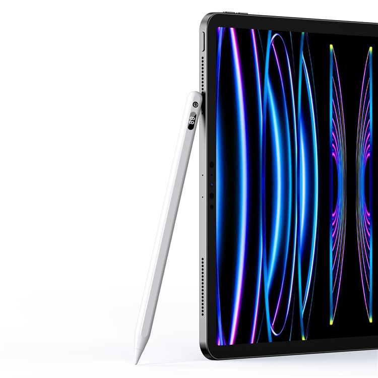DUX DUCIS Magnetic Active Stylus Pen for iPad Drawing Writing Capacitive Pencil - White