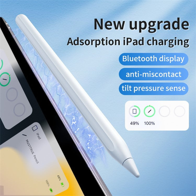 T14 Magnetic Rechargeable Stylus for iPad Series Lightweight Portable Tablet Capacitive Pen