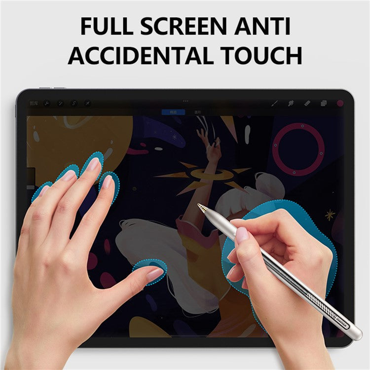MOMAX MAG LINK Pro Transparent Capacitive Stylus Magnetic Adsorption Touch Screen Pen for iPad - Dark Grey