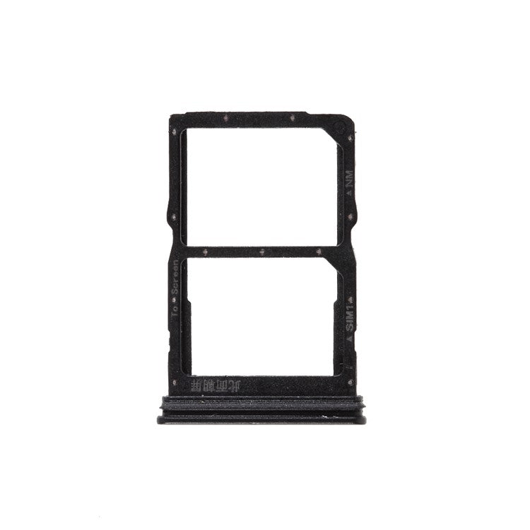 OEM SIM Card Tray Holder Replacement Part for Huawei P40 lite 5G / nova 7 SE - Black