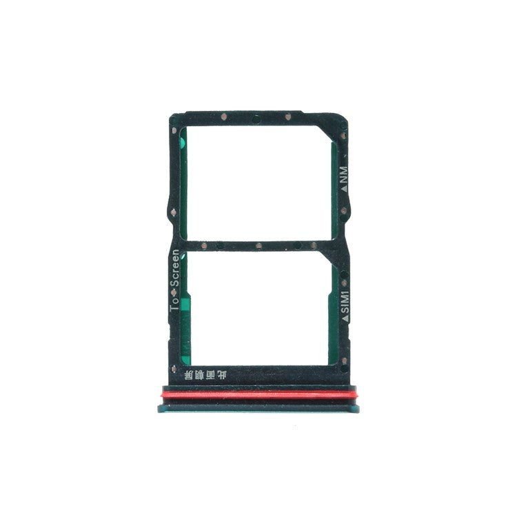 OEM SIM Card Tray Holder Replacement Part for Huawei P40 lite 5G / nova 7 SE - Green