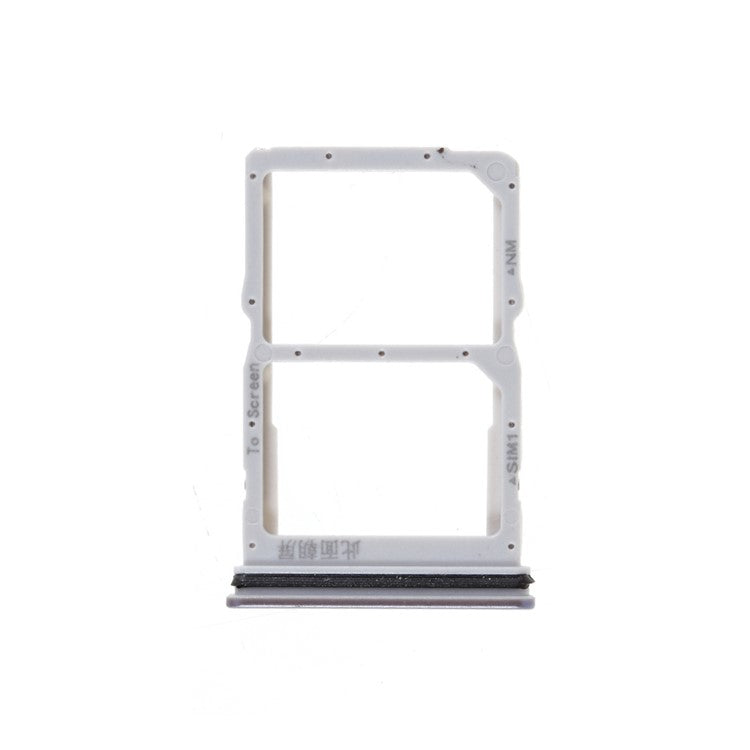 OEM SIM Card Tray Holder Replacement Part for Huawei P40 lite 5G / nova 7 SE - Silver