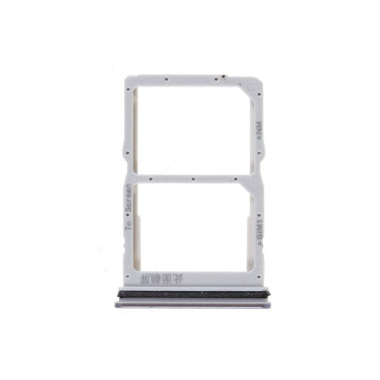 OEM SIM Card Tray Holder Replacement Part for Huawei P40 lite 5G / nova 7 SE - Silver