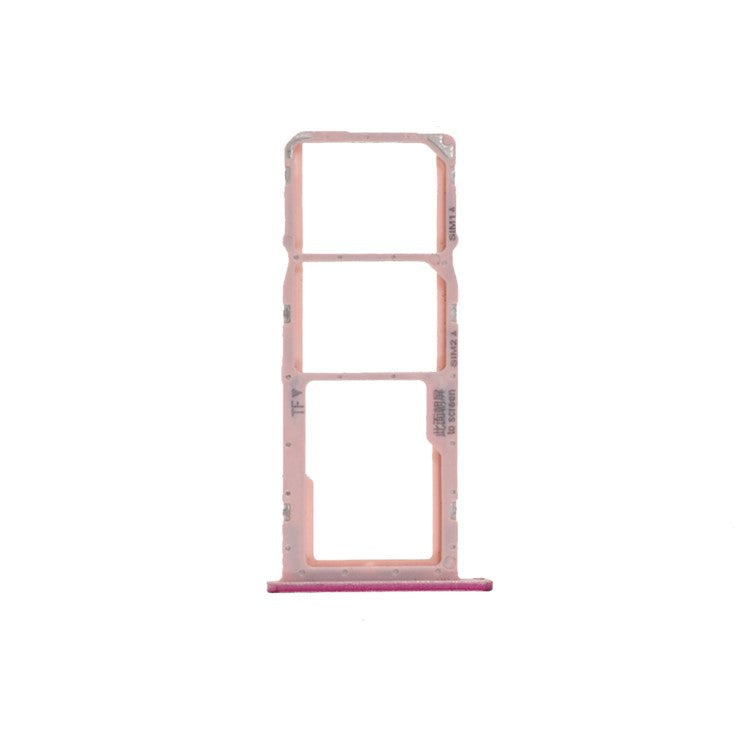 OEM SIM Card Tray Holder Replacement Part for Huawei Y7 (2019) / Y7 Pro (2019) / Y7 Prime (2019) - Rose
