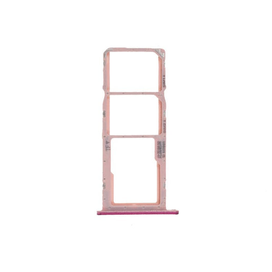 OEM SIM Card Tray Holder Replacement Part for Huawei Y7 (2019) / Y7 Pro (2019) / Y7 Prime (2019) - Rose