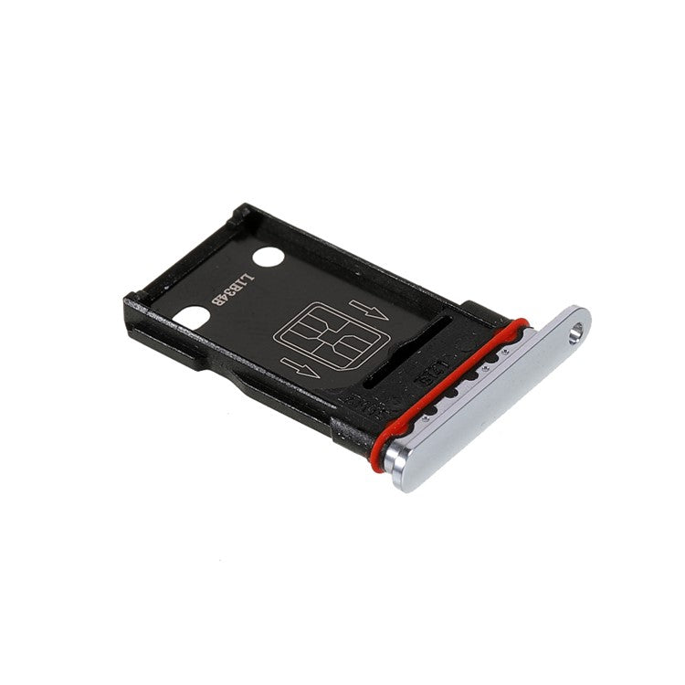 OEM SIM Card Tray Holder Slot Replacement Part for OnePlus 9 Pro - Silver