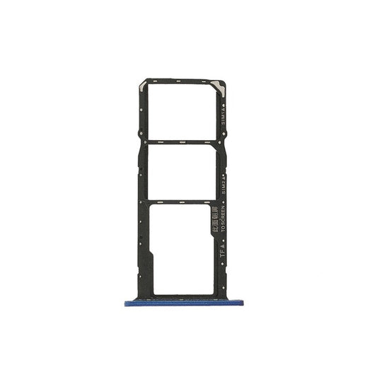 OEM Dual SIM + TF Card Tray Holder Replacement for Huawei Y5 (2019) - Blue
