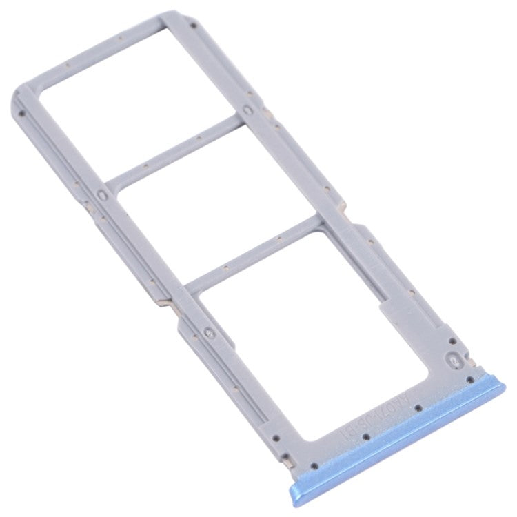 For Oppo A16 CPH2269/A16s CPH2271 Dual SIM Cards + Single TF Card Tray Holder Replacement (without Logo) - Blue