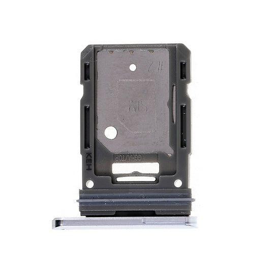 For Samsung Galaxy S20 FE/S20 Fan Edition / G780/G781 OEM Single SIM Card Tray Holder Replacement (without Logo) - Silver