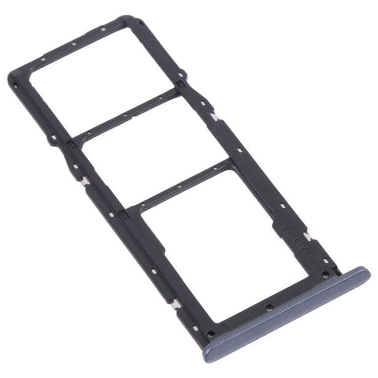 For Realme C20 RMX3063 / C20A RMX3061 Dual SIM Cards + Single TF Card Tray Holder Replacement (without Logo) - Grey