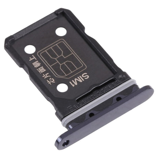 For Oppo Reno6 Pro 5G Dual SIM Card Tray Holder Replacement (without Logo) - Black